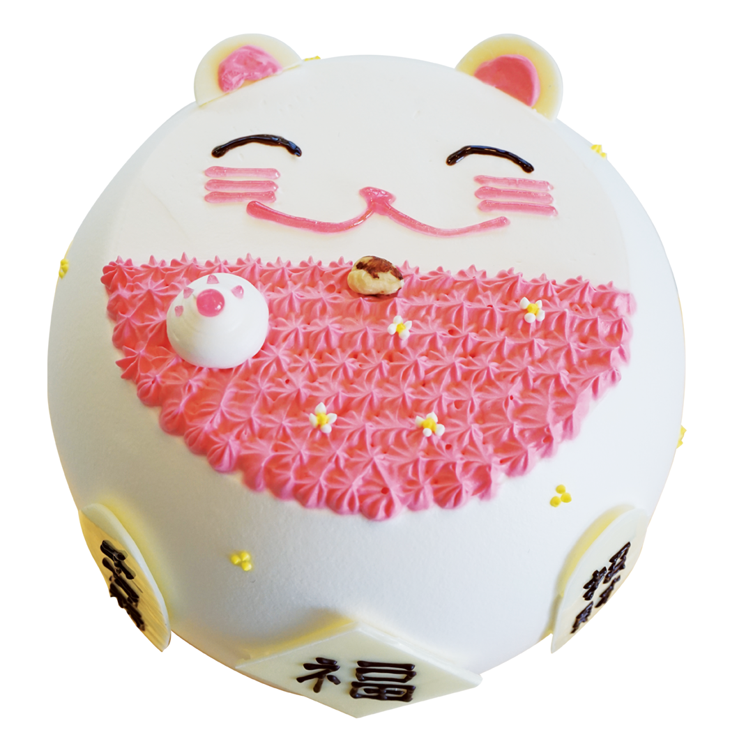 Penang,Butterworth Lucky Cat - Knock Knock Cake from SWEET CREATIONS BAKING  VENTURE